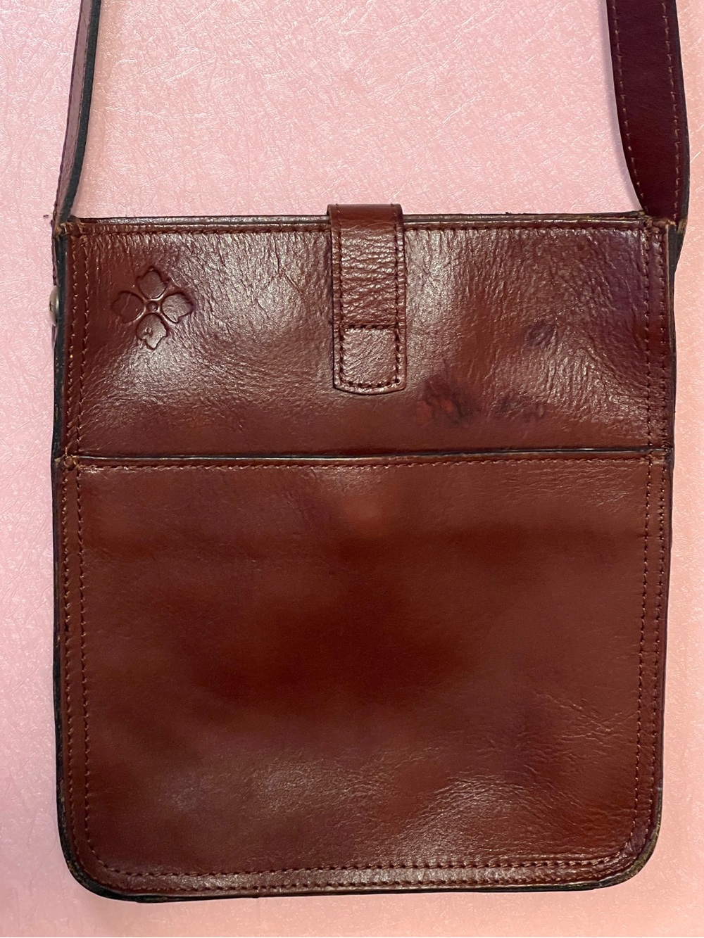 Patricia Nash Leather Crossbody Bag - see photos for callouts - Picture 2 of 9